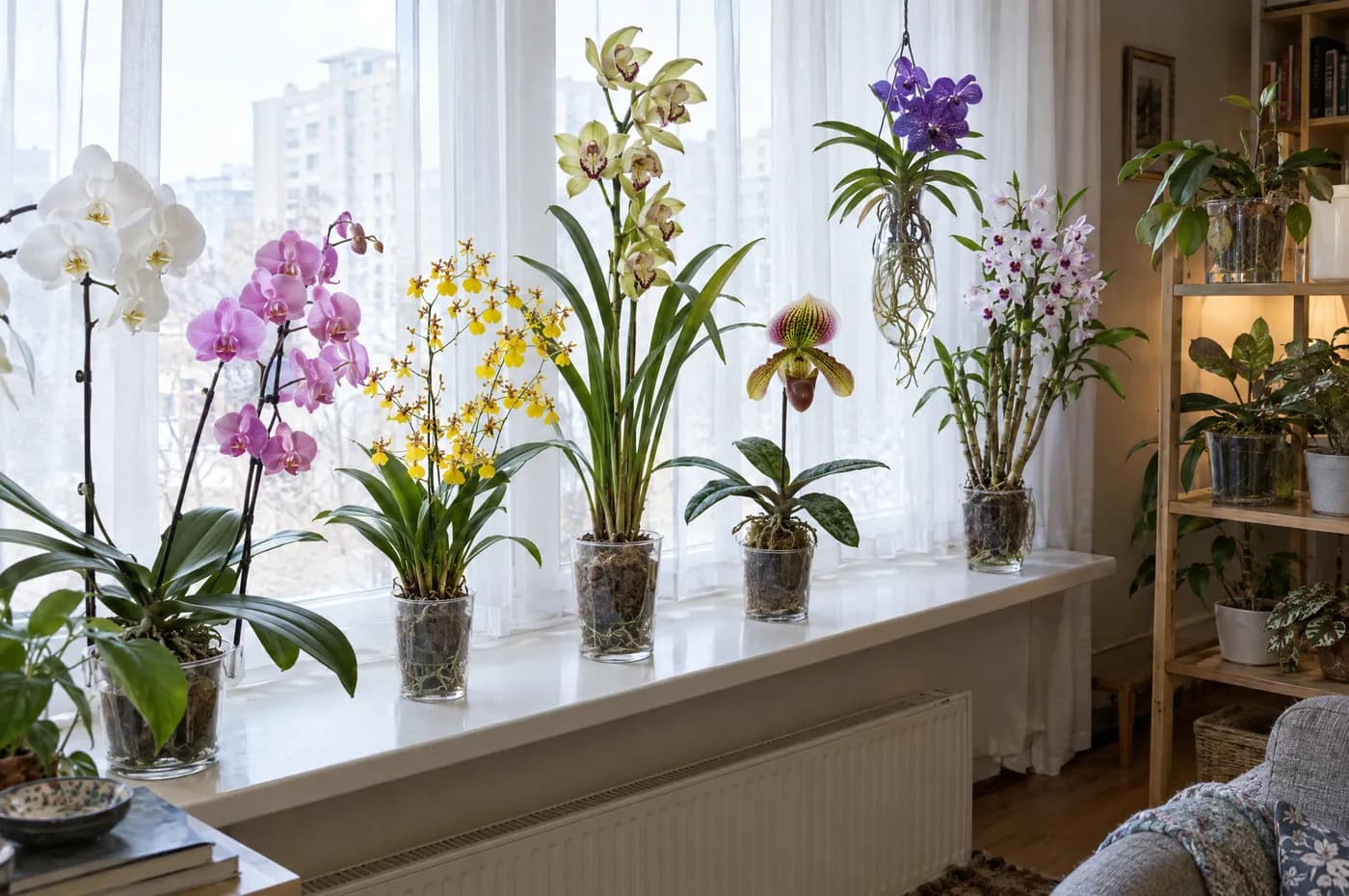 30 orchids, from the supermarket to the collector