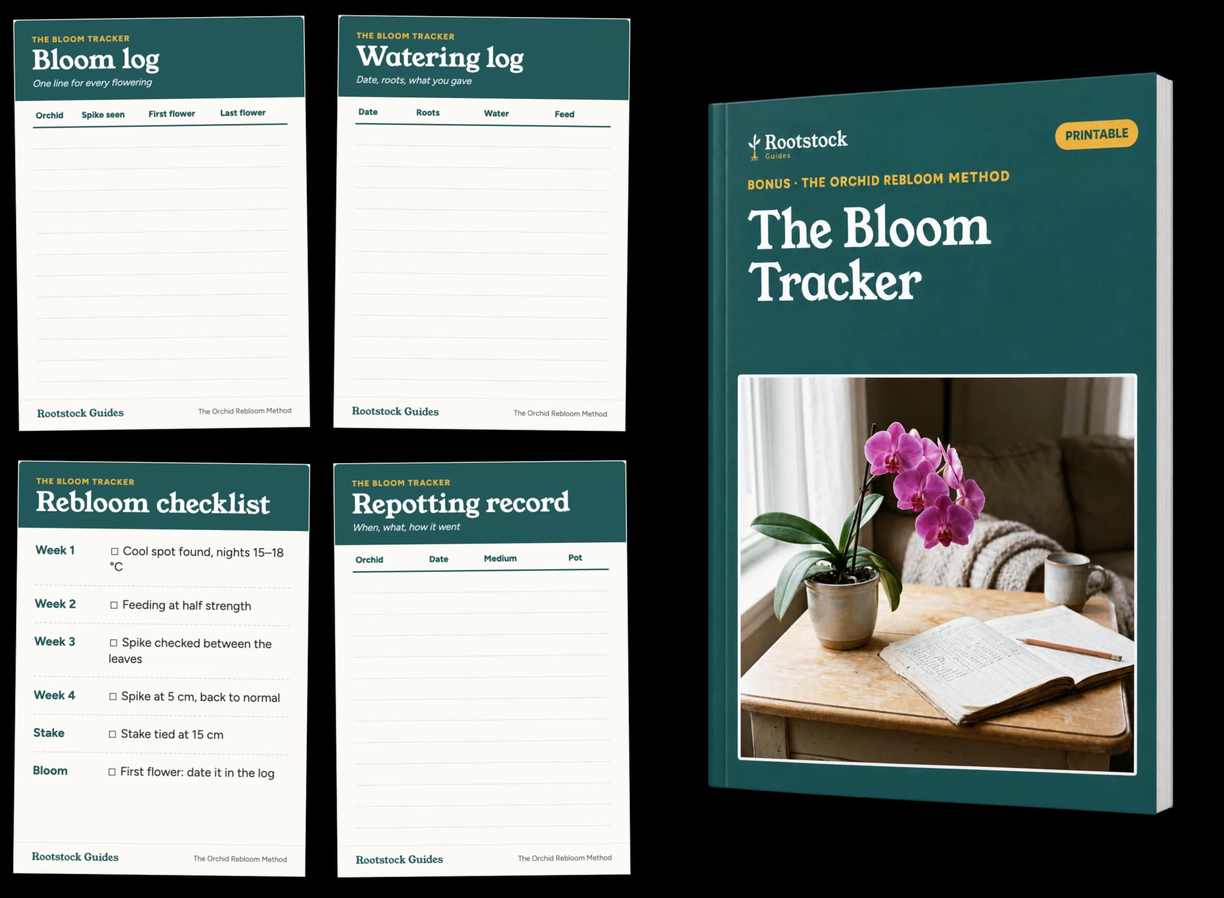 The bloom tracker